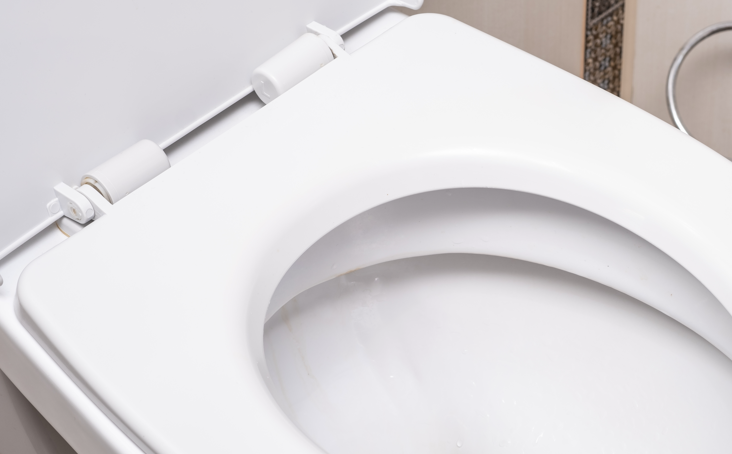 Warum entstehen Kalkränder im WC trotz Reinigung