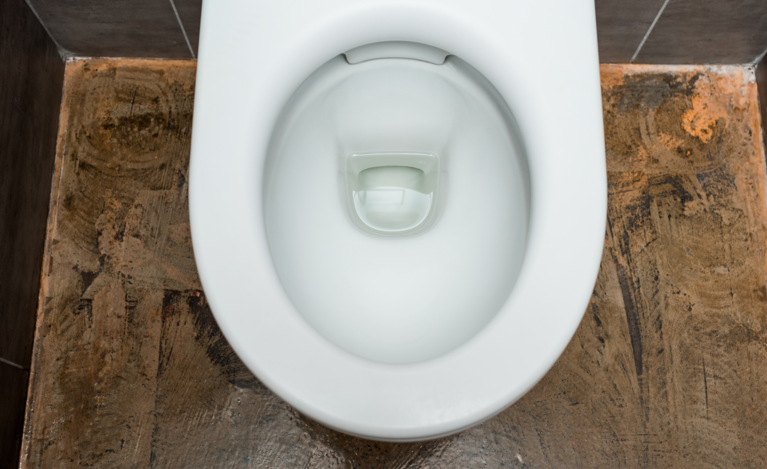 Warum entstehen gelbe Ränder in der Toilette